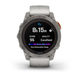 Garmin Fenix 7 Pro &ndash; Sapphire Solar Edition Titanium with Fog Gray/Ember Orange Band 010-02777-20 фото 8
