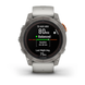 Garmin Fenix 7 Pro &ndash; Sapphire Solar Edition Titanium with Fog Gray/Ember Orange Band 010-02777-20 фото 5