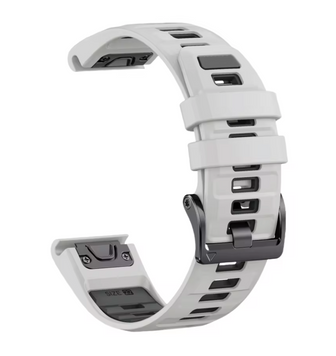 Ремінець силіконовий 22 mm QuickFit Fenix 8 - Misty Gray/Gray 21044236 фото