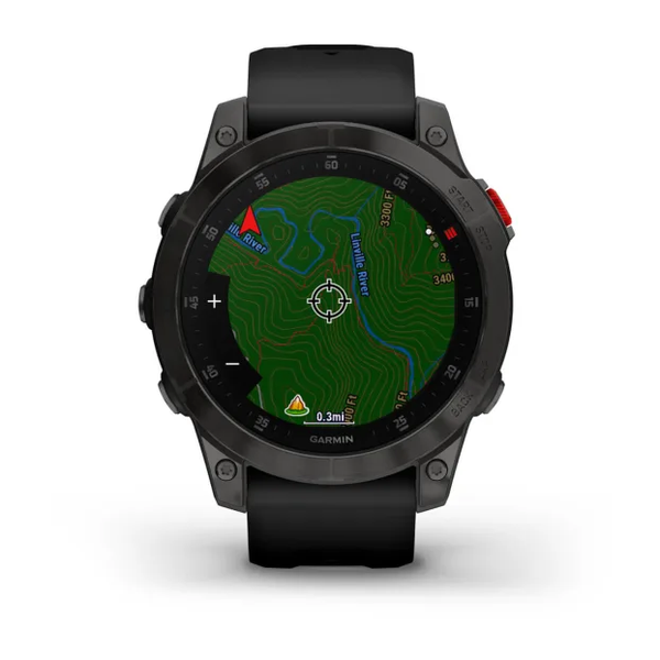 Garmin Epix (Gen 2) &ndash; Sapphire Edition | 47 mm Black Titanium 010-02582-10 фото