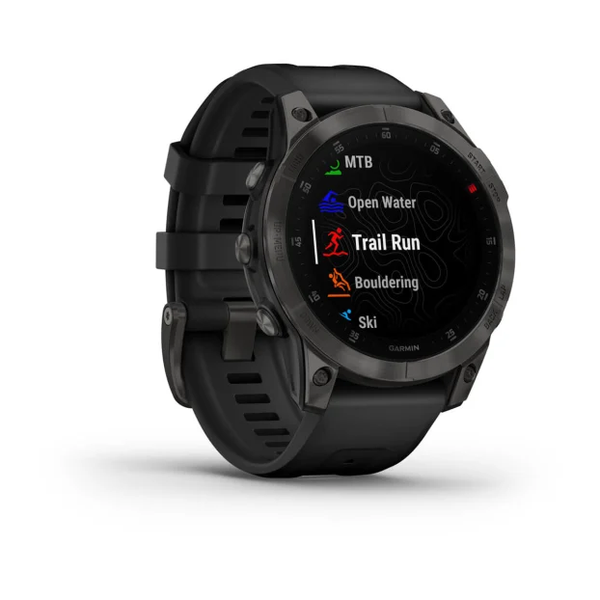 Garmin Epix (Gen 2) &ndash; Sapphire Edition | 47 mm Black Titanium 010-02582-10 фото
