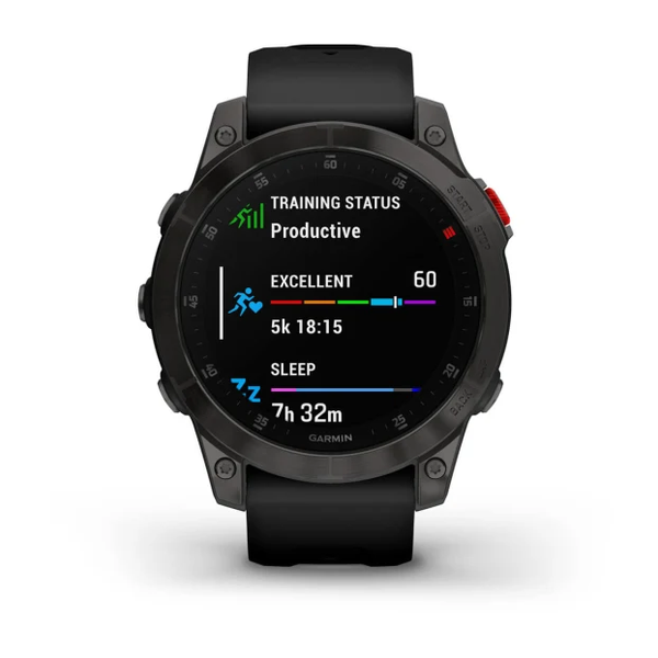 Garmin Epix (Gen 2) &ndash; Sapphire Edition | 47 mm Black Titanium 010-02582-10 фото