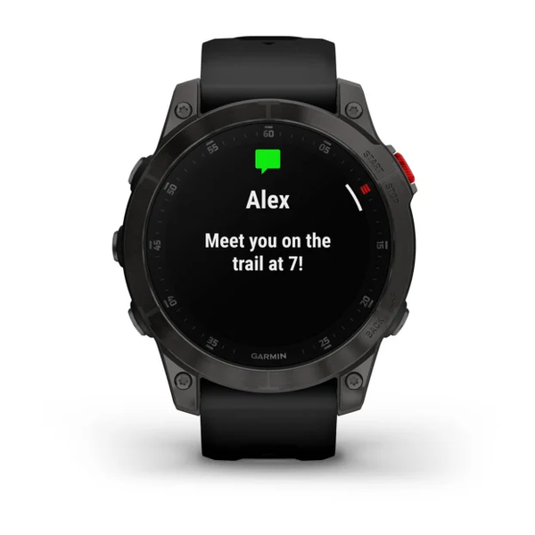 Garmin Epix (Gen 2) &ndash; Sapphire Edition | 47 mm Black Titanium 010-02582-10 фото
