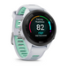 Garmin Forerunner 265S Black Bezel with Whitestone Case and Whitestone/Neo Tropic Silicone Band 010-02810-04 фото 3