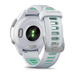 Garmin Forerunner 265S Black Bezel with Whitestone Case and Whitestone/Neo Tropic Silicone Band 010-02810-04 фото 7