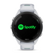 Garmin Forerunner 265S Black Bezel with Whitestone Case and Whitestone/Neo Tropic Silicone Band 010-02810-04 фото 6