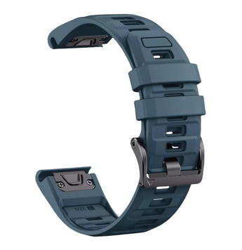 Ремінець силіконовий 22 mm QuickFit Fenix 8 - Navy Blue 21043994 фото