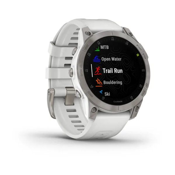 Garmin Epix (Gen 2) &ndash; Sapphire Edition | 47 mm White Titanium 010-02582-20 фото