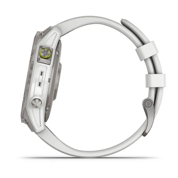Garmin Epix (Gen 2) &ndash; Sapphire Edition | 47 mm White Titanium 010-02582-20 фото
