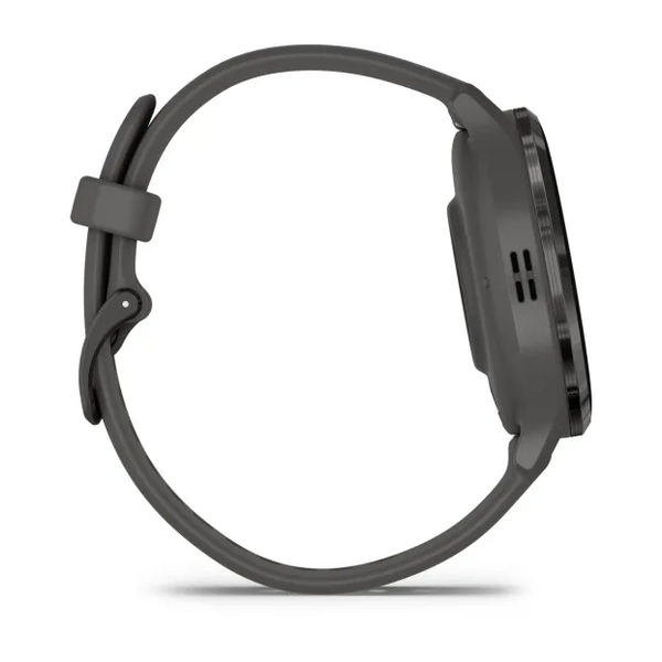 Garmin Venu 3S Slate Stainless Steel Bezel with Pebble Gray Case and Silicone Band 010-02785-00 фото