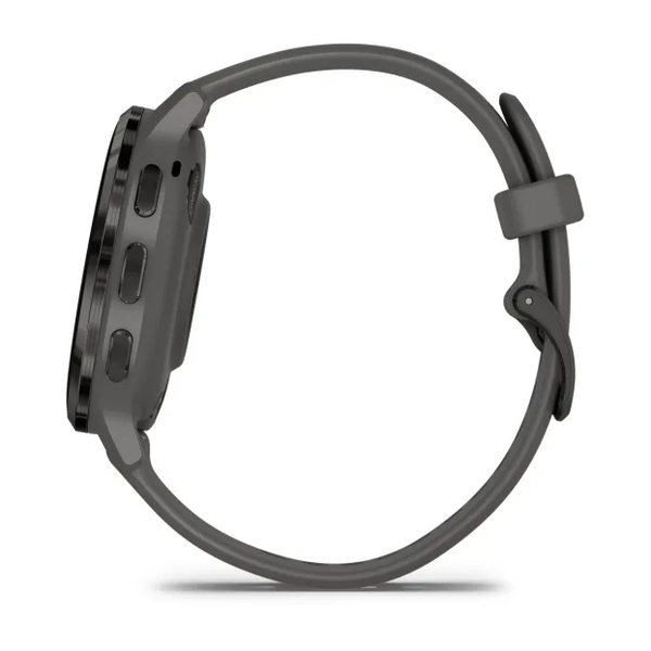 Garmin Venu 3S Slate Stainless Steel Bezel with Pebble Gray Case and Silicone Band 010-02785-00 фото