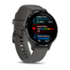 Garmin Venu 3S Slate Stainless Steel Bezel with Pebble Gray Case and Silicone Band 010-02785-00 фото 3