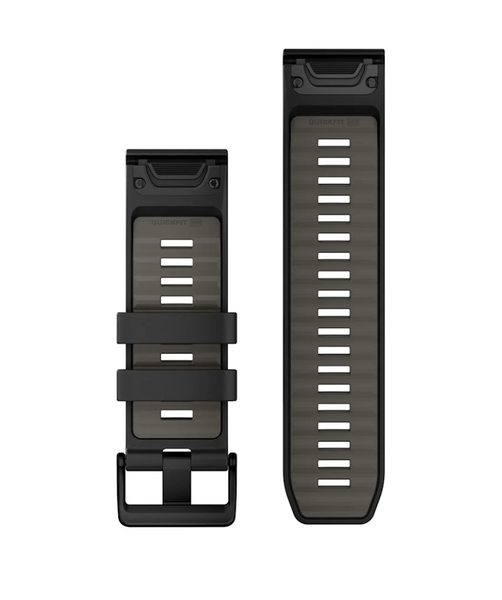 Оригинальный ремешок Fenix ​​8 26 mm Black/Pebble Gray 010-13393-00 фото