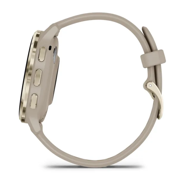 Garmin Venu 3S Soft Gold Stainless Steel Bezel with French Gray 010-02785-02 фото