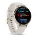Garmin Venu 3S Soft Gold Stainless Steel Bezel with Ivory Case 010-02785-04 фото 3