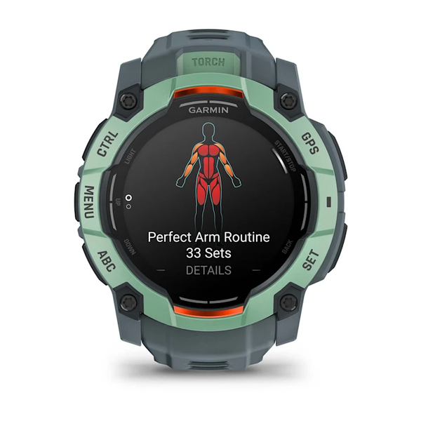Garmin Instinct 3 &ndash; 50 mm, AMOLED Neo Tropic with Twilight Band 010-03020-01 фото