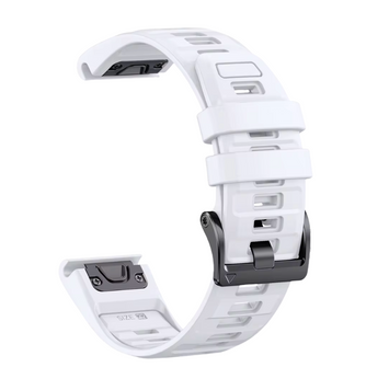 Ремінець силіконовий 22 mm QuickFit Fenix 8 - White 21044090 фото