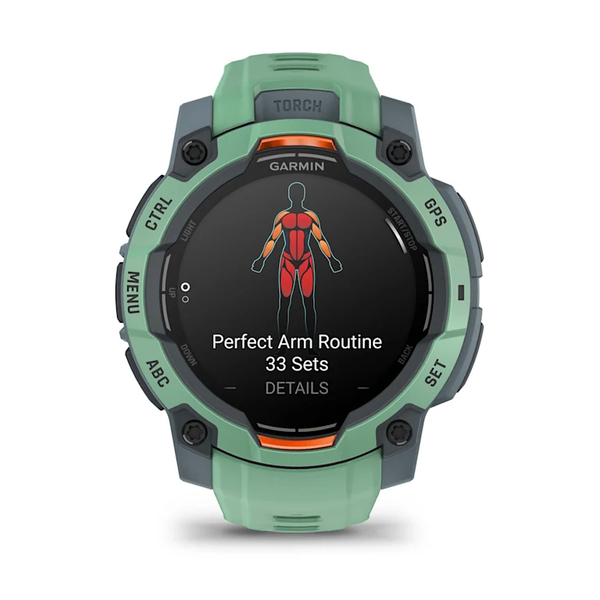 Garmin Instinct 3 &ndash; 45 mm AMOLED Neo Tropic with Neo Tropic Band 010-02936-01 фото