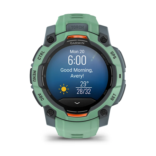 Garmin Instinct 3 &ndash; 45 mm AMOLED Neo Tropic with Neo Tropic Band 010-02936-01 фото