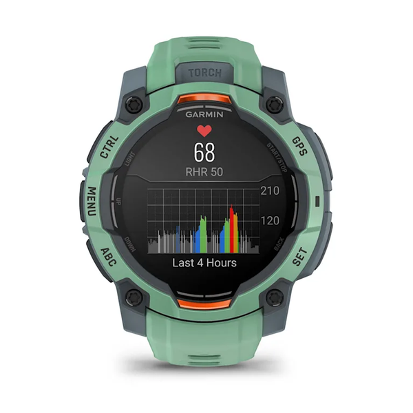 Garmin Instinct 3 &ndash; 45 mm AMOLED Neo Tropic with Neo Tropic Band 010-02936-01 фото
