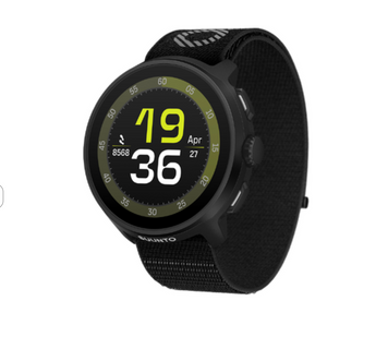 Suunto Run All Black Textile Strap suuntovertical фото