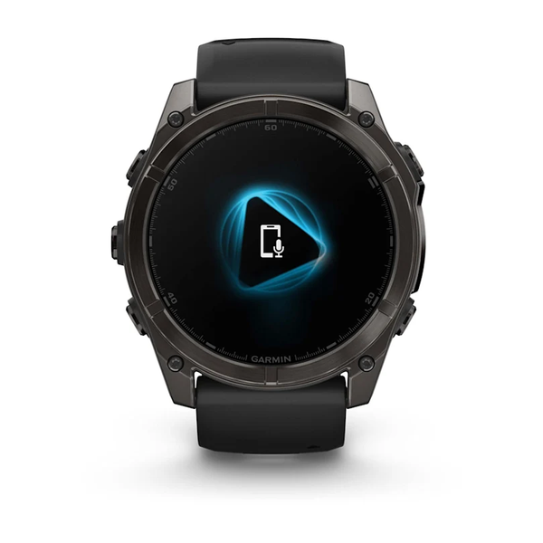 Garmin Fenix 8 &ndash; 51 mm AMOLED Sapphire Carbon Gray DLC Titanium 010-02905-20 фото