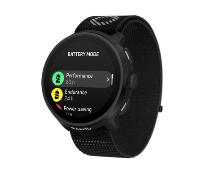 Suunto Run All Black Textile Strap suuntovertical фото