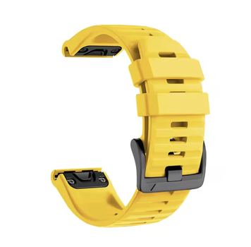 Ремешок силиконовый 26 mm QuickFit Fenix ​​6X - Yellow 21042911 фото