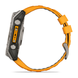 Garmin Fenix 8 &ndash; 51 mm AMOLED Sapphire Titanium with Spark Orange 010-02905-10 фото 12