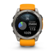 Garmin Fenix 8 &ndash; 51 mm AMOLED Sapphire Titanium with Spark Orange 010-02905-10 фото 8