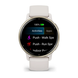 Garmin Vivoactive 5 Cream Gold Aluminum Bezel with Ivory Case 010-02862-11 фото 6