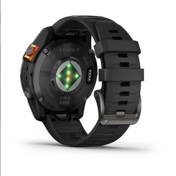 Garmin Fenix 7 Pro &ndash; Solar Edition Slate Gray with Black Band 010-02777-00 фото