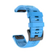 Ремінець силіконовий 22 mm QuickFit Fenix 6 - Blue 21044397 фото