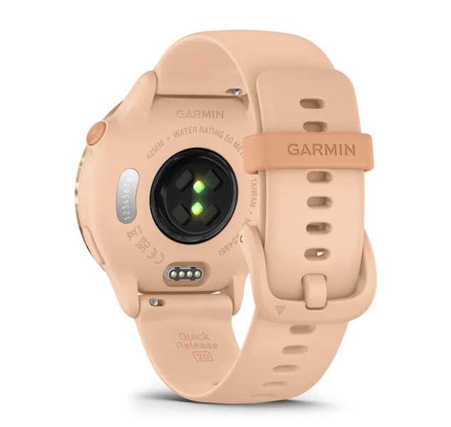 Garmin Vivoactive 6 Metallic Pink Dawn with Pink Dawn Band 010-02985-03 фото