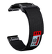 Тактичний нейлоновий ремінець QuickFit 22 mm - Black 21043772 фото