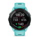 Garmin Forerunner 265 Black Bezel with Aqua Case and Aqua/Black Silicone Band 010-02810-02 фото 2