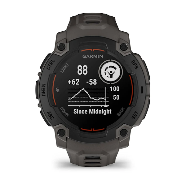 Garmin Instinct E &ndash; 45 mm, Black with Charcoal Band 010-02933-00 фото