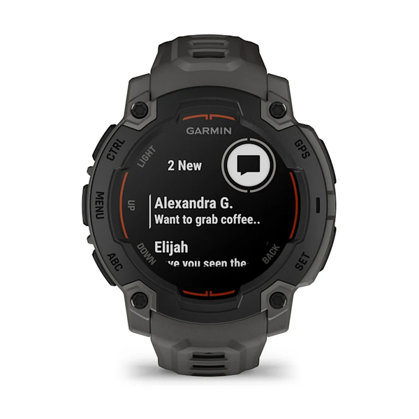 Garmin Instinct E &ndash; 45 mm, Black with Charcoal Band 010-02933-00 фото