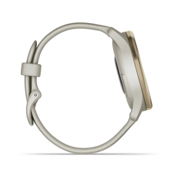 Garmin Vivomove Trend Cream Gold Stainless Steel Bezel with French Gray Case 010-02665-02 фото