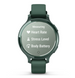 Garmin Lily 2 Active Jasper Green with Jasper Green Silicone Band 010-02891-02 фото 4