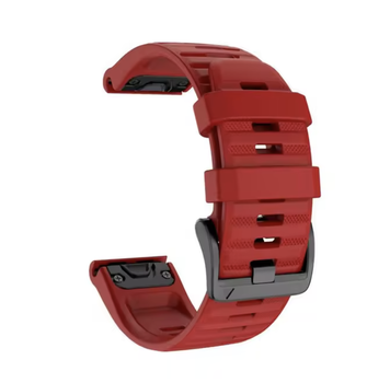 Ремешок силиконовый 26 mm QuickFit Fenix ​​6X - Red 21042836 фото