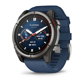 Garmin Quatix 8 &ndash; 51 mm, AMOLED Marine GPS Smartwatch 010-02905-91 фото