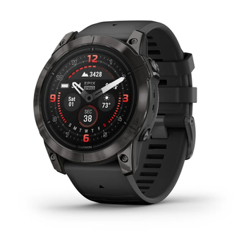 Garmin Epix Pro (Gen 2) &ndash; Sapphire Edition | 51 mm Titanium with Black Band 010-02804-00 фото
