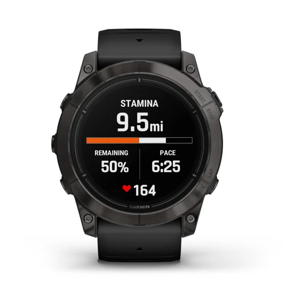 Garmin Epix Pro (Gen 2) &ndash; Sapphire Edition | 51 mm Titanium with Black Band 010-02804-00 фото