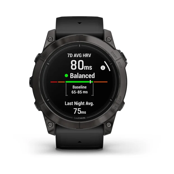 Garmin Epix Pro (Gen 2) &ndash; Sapphire Edition | 51 mm Titanium with Black Band 010-02804-00 фото