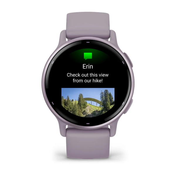 Garmin Vivoactive 5 Metallic Orchid Aluminum Bezel 010-02862-13 фото