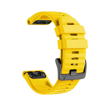 Ремінець силіконовий 22 mm QuickFit Fenix 6 - Yellow 21044274 фото