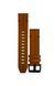 Шкіряний ремінець QuickFit 22 mm - Brown/Black Claps 21049071 фото