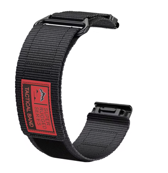 Ремешок нейлоновый тактический 26 mm QuickFit - Black 21042058 фото