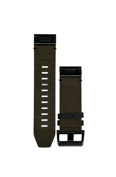 Шкіряний ремінець QuickFit 26 mm - Black/Black Claps 21049118 фото